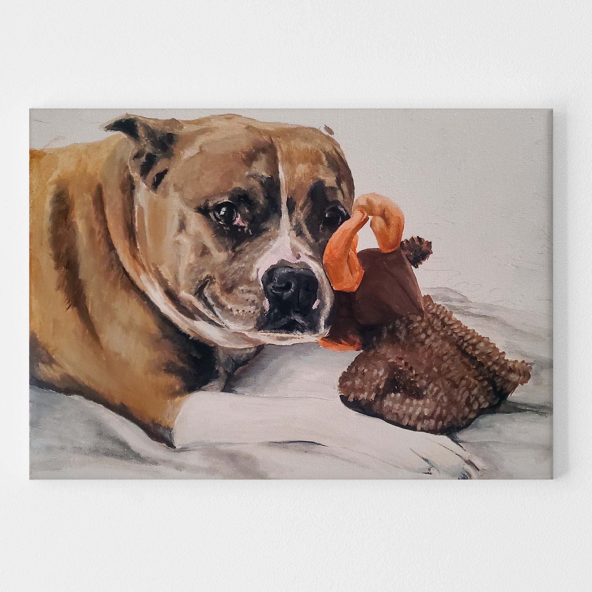 Hand Painted Pet Portrait, Two or More Pets