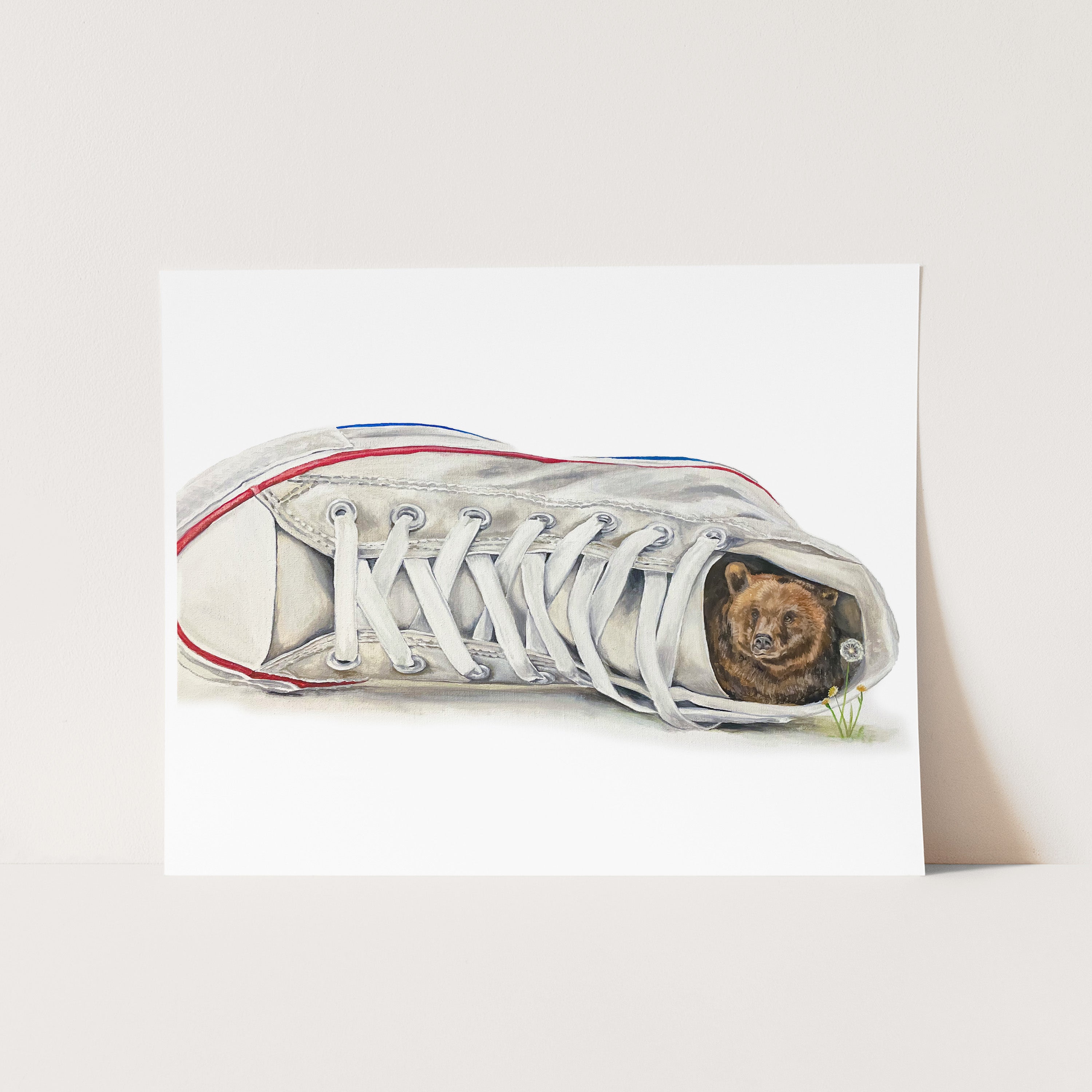 BEAR FEET Converse Cards and Prints