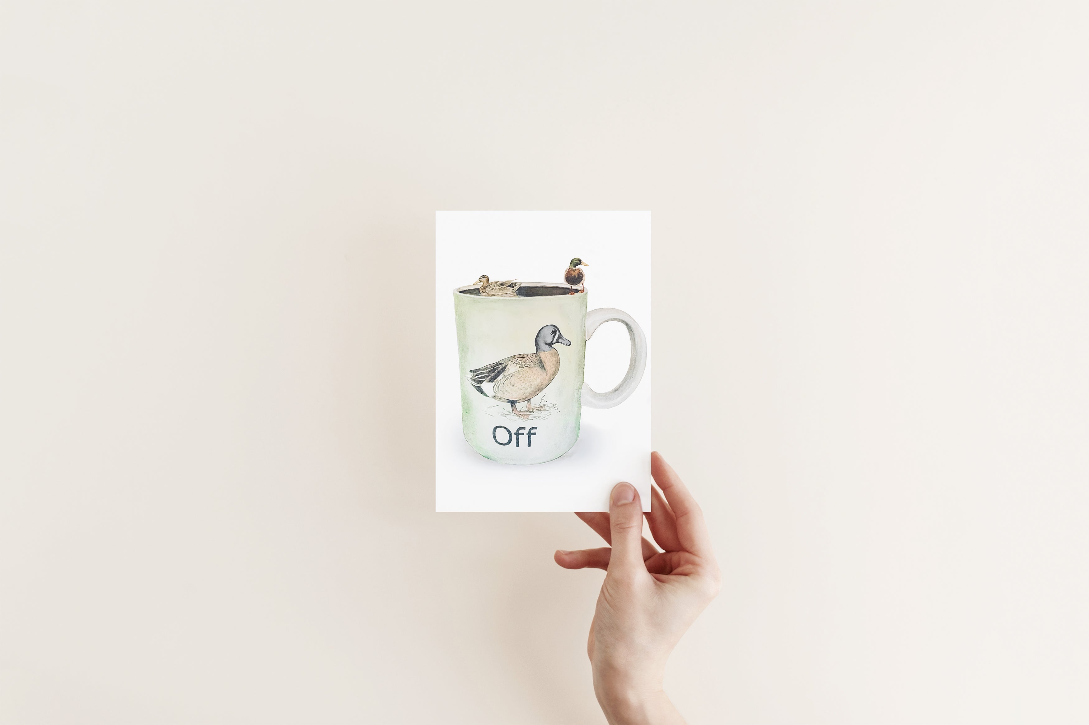 DUCK OFF Cards and Prints