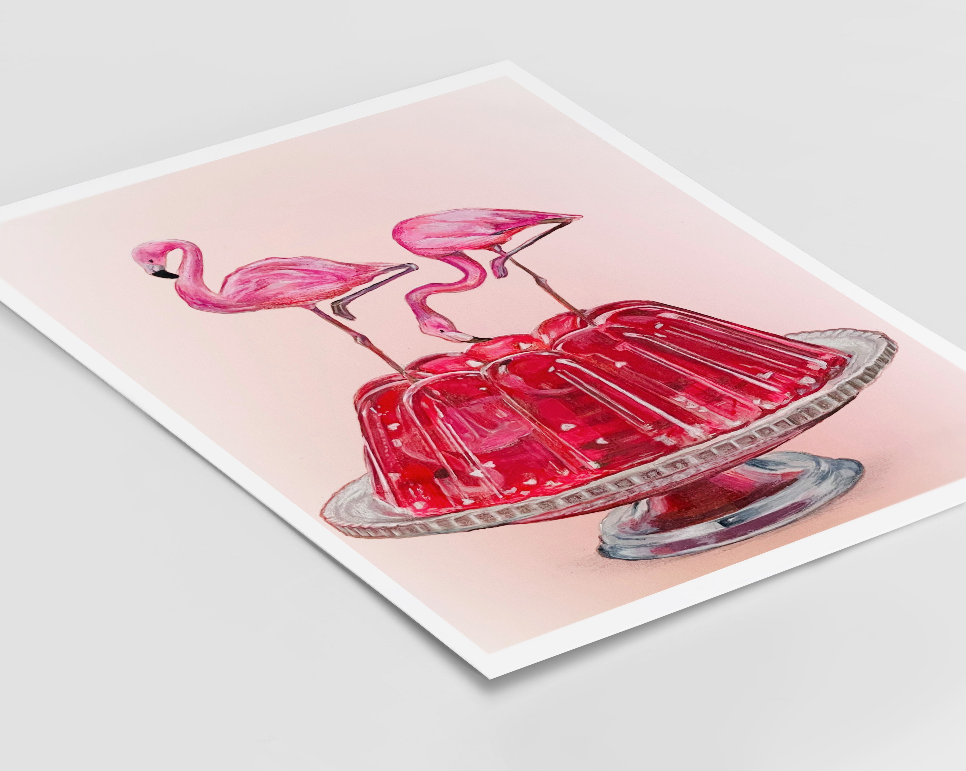 FLAMING-O JELLO  Cards and Prints