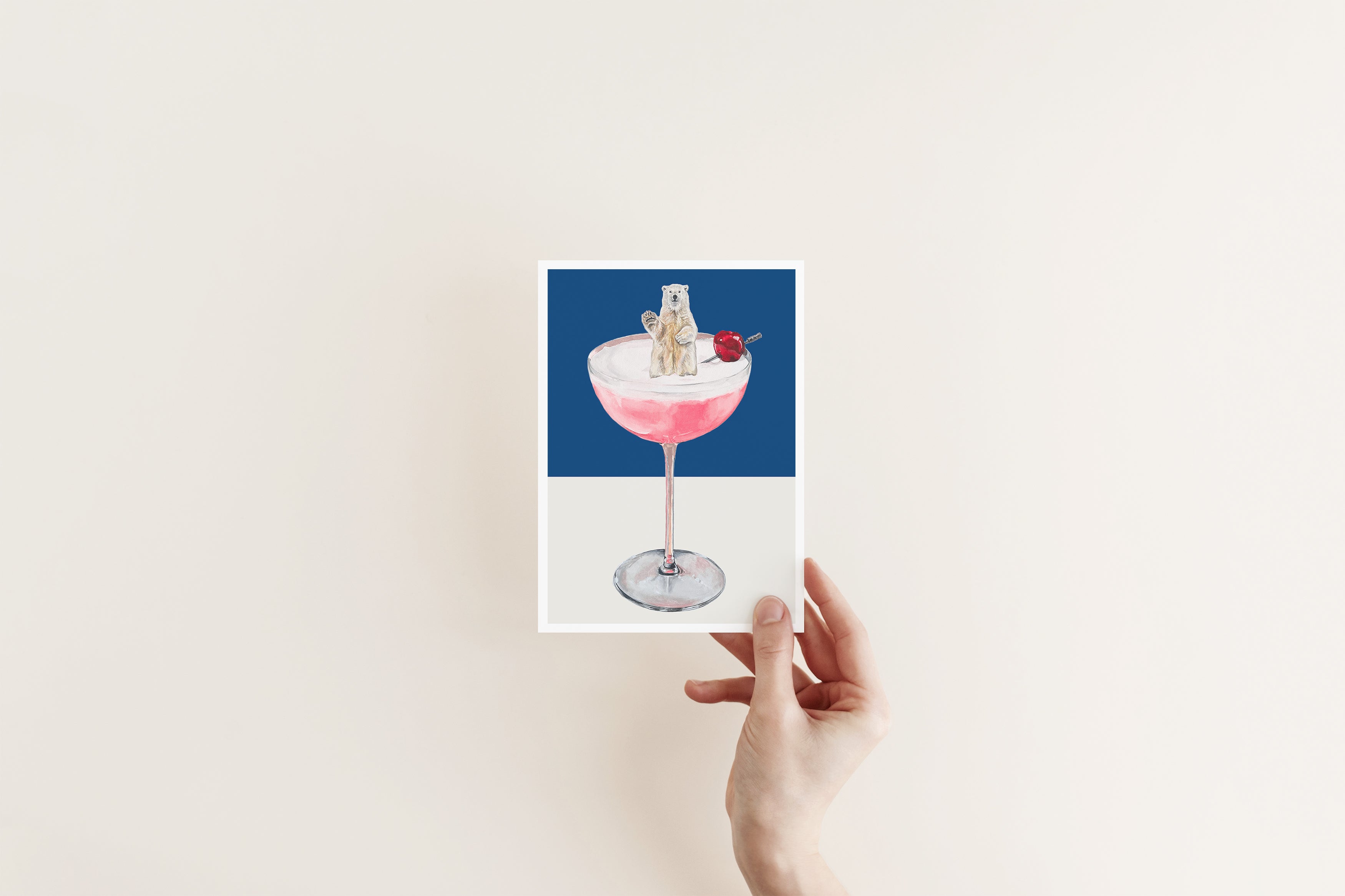 POLAR COCKTAIL Cards and Prints