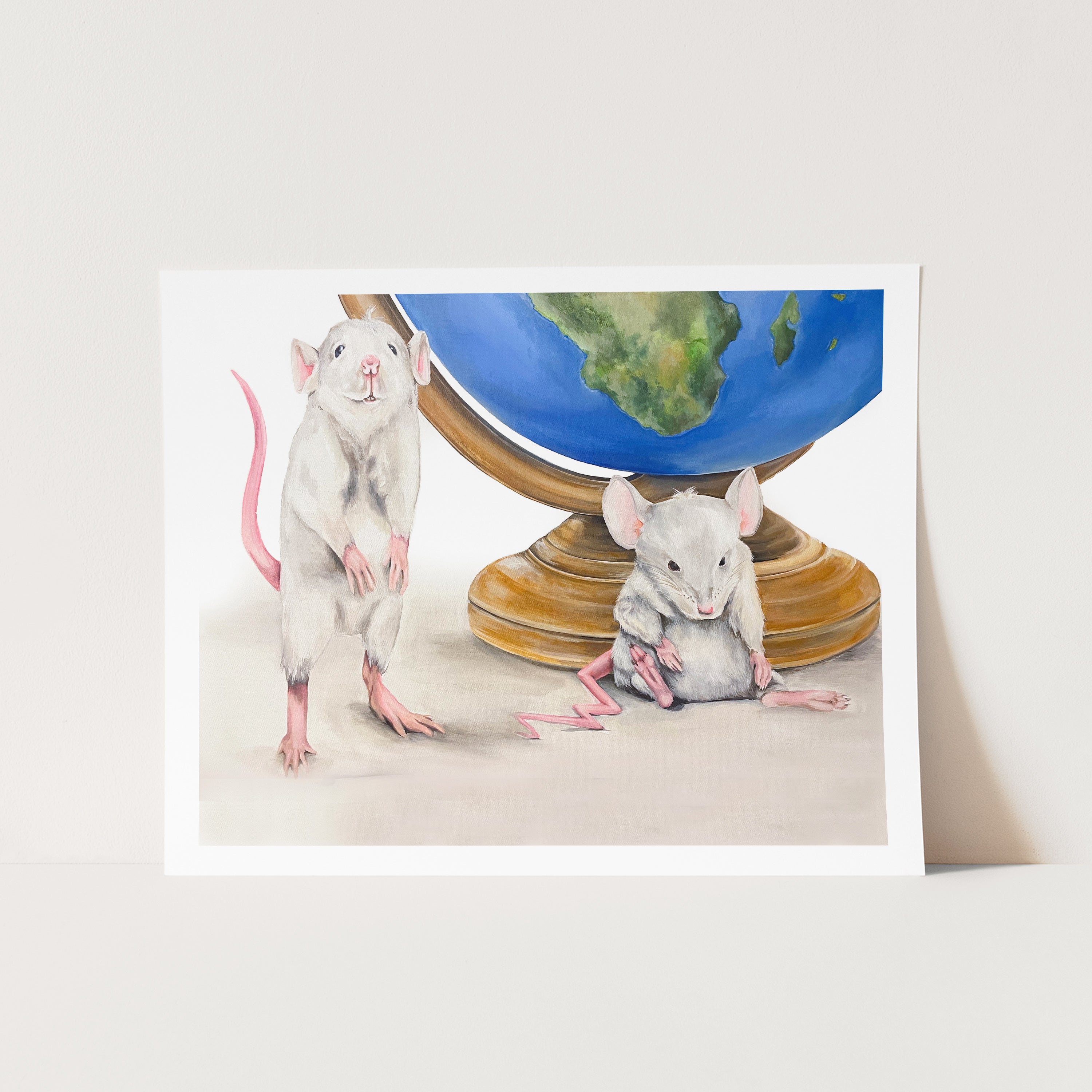 PINKY AND THE BRAIN Cards and Prints