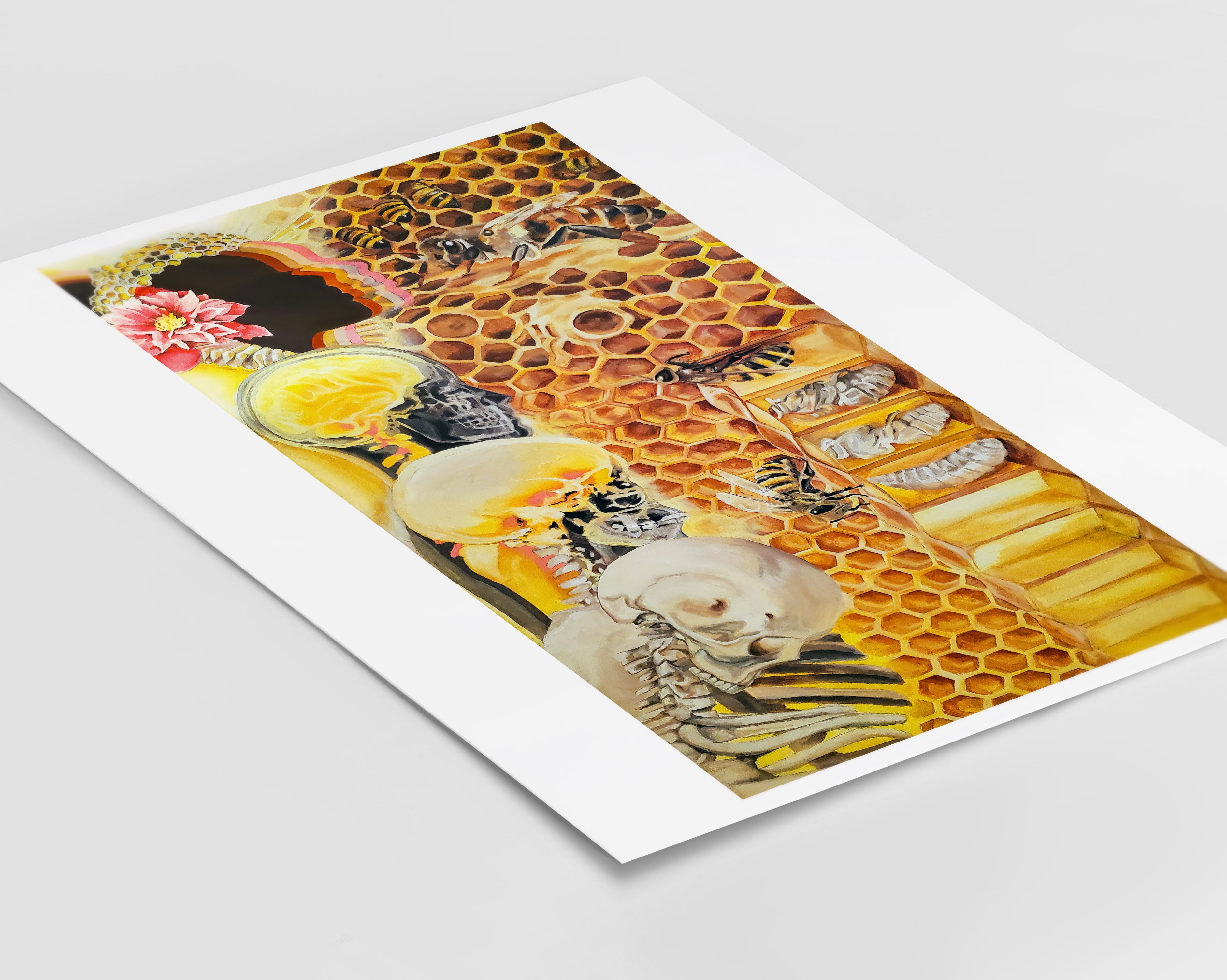 QUEEN BEE Cards and Prints