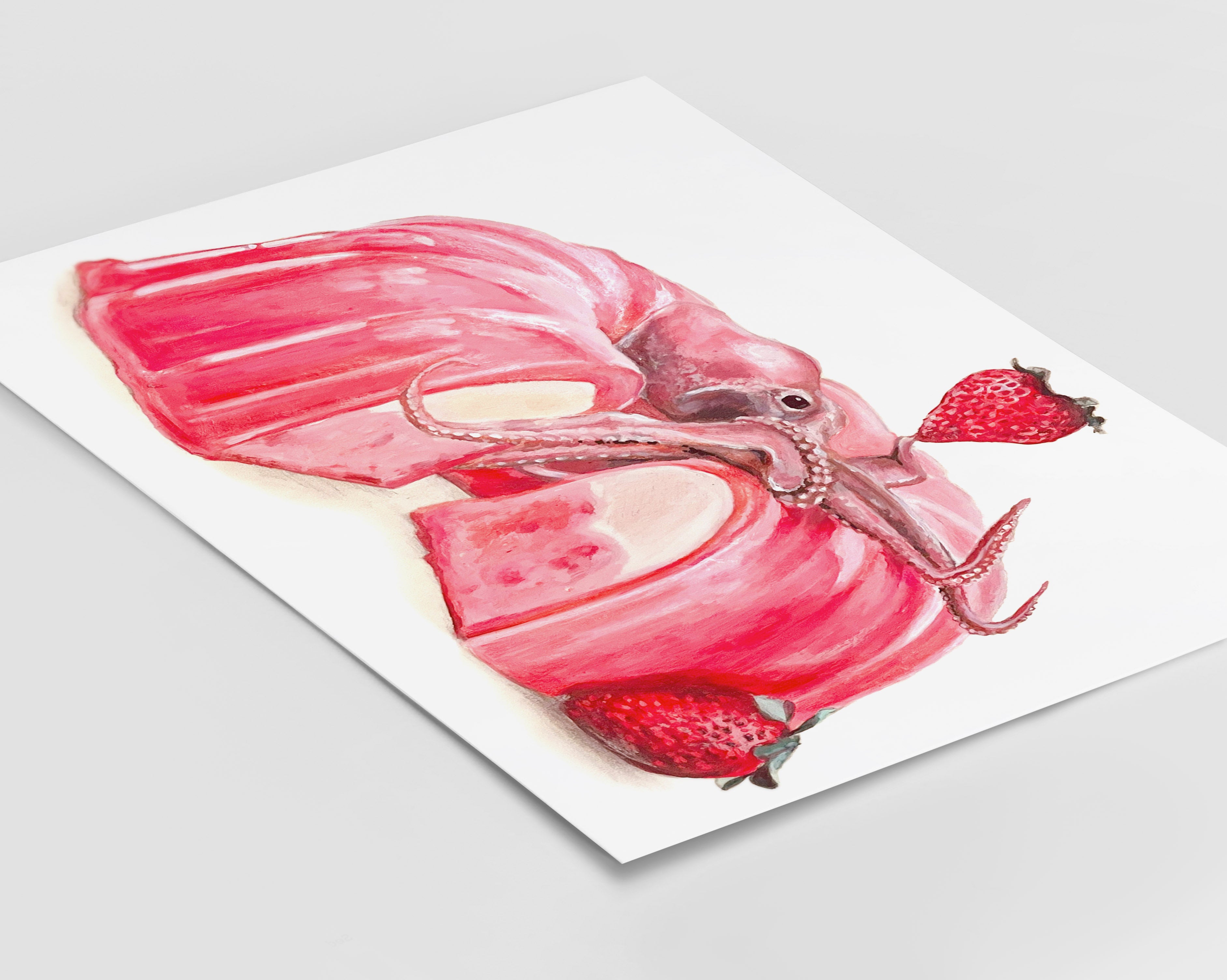 STRAWBERRY SHORTPUS Cards and Prints