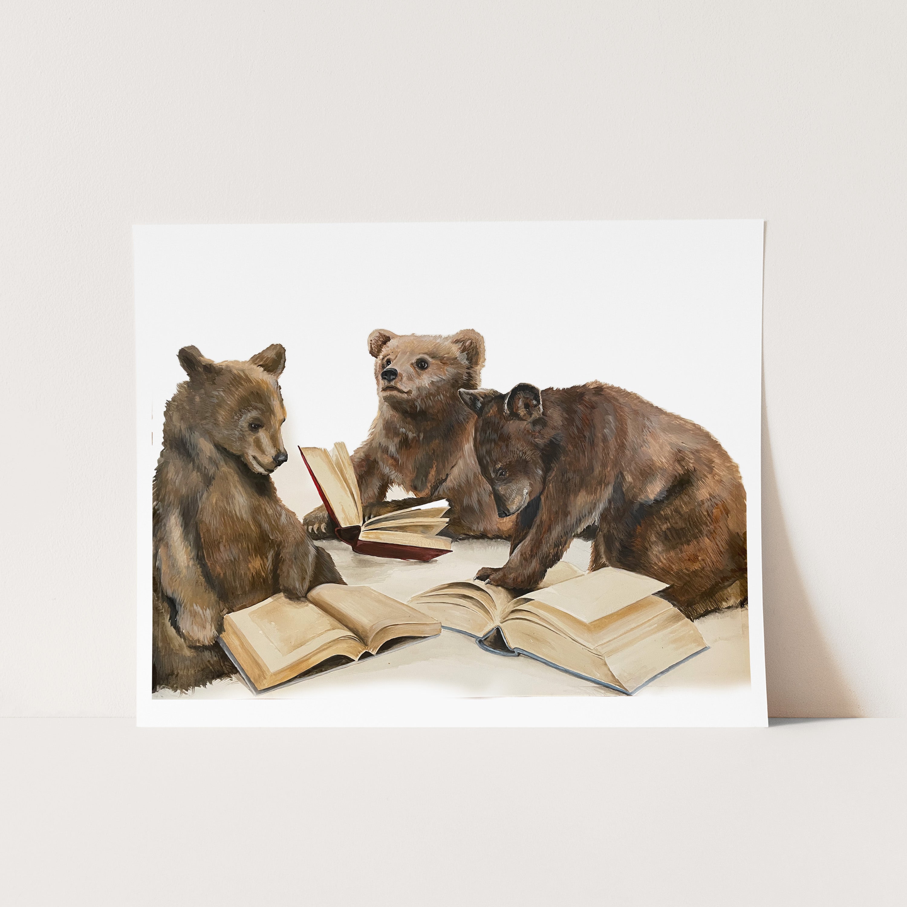 THREE LITTLE BEARS Cards and Prints